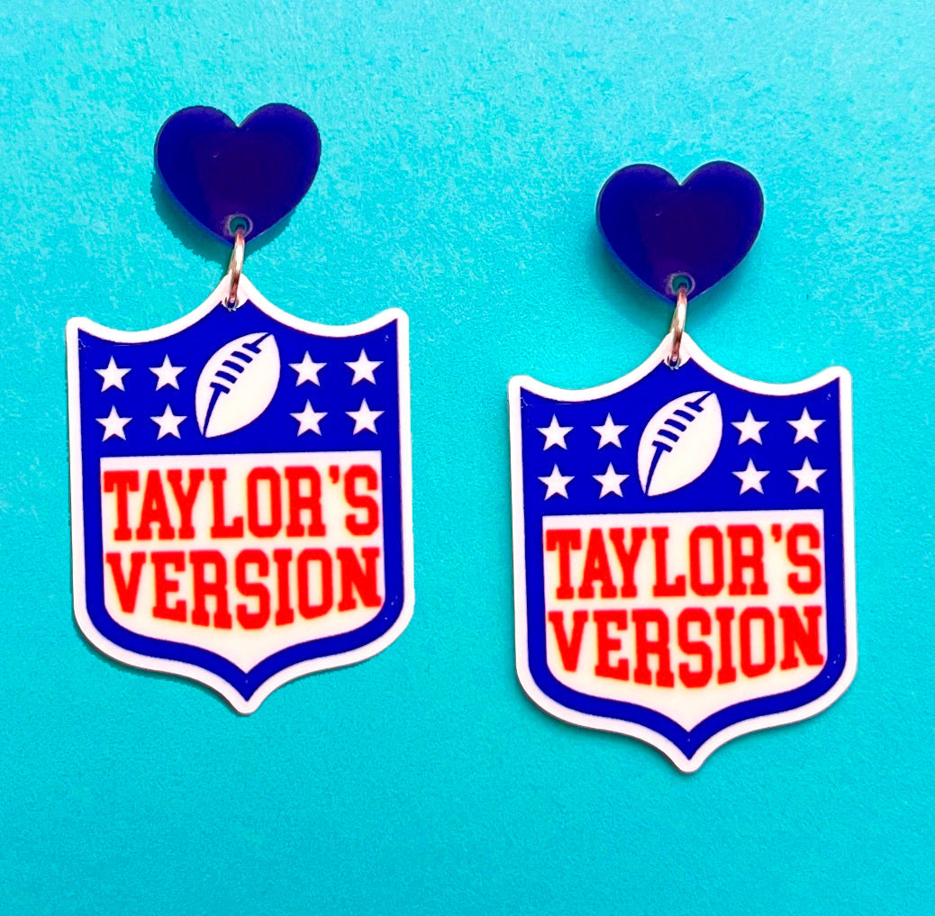Taylor’s Version NFL Drop Earrings