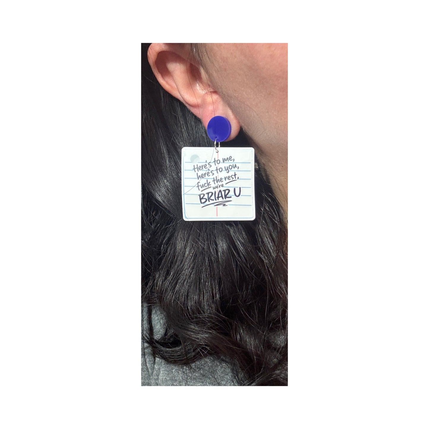 Here’s To You Briar U Drop Earrings
