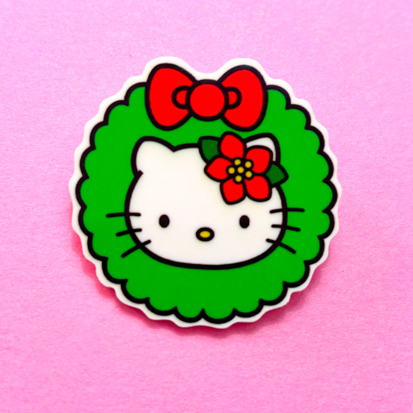 Kitty Wreath Pin