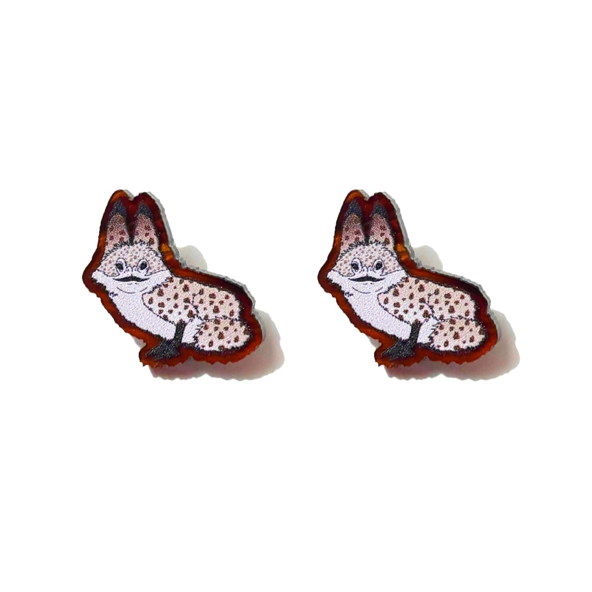 Space Cat Post Earrings