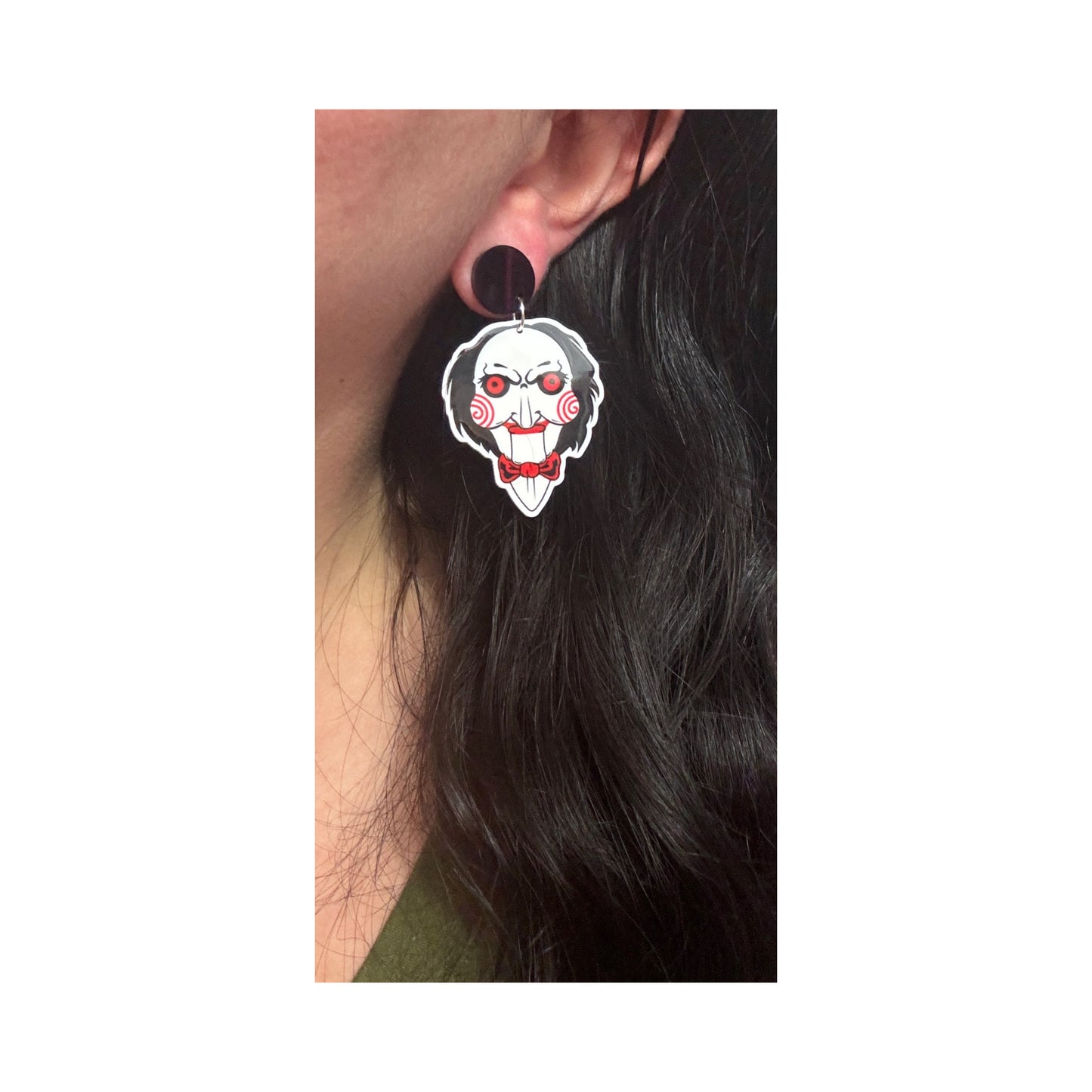 Jigsaw Drop Earrings