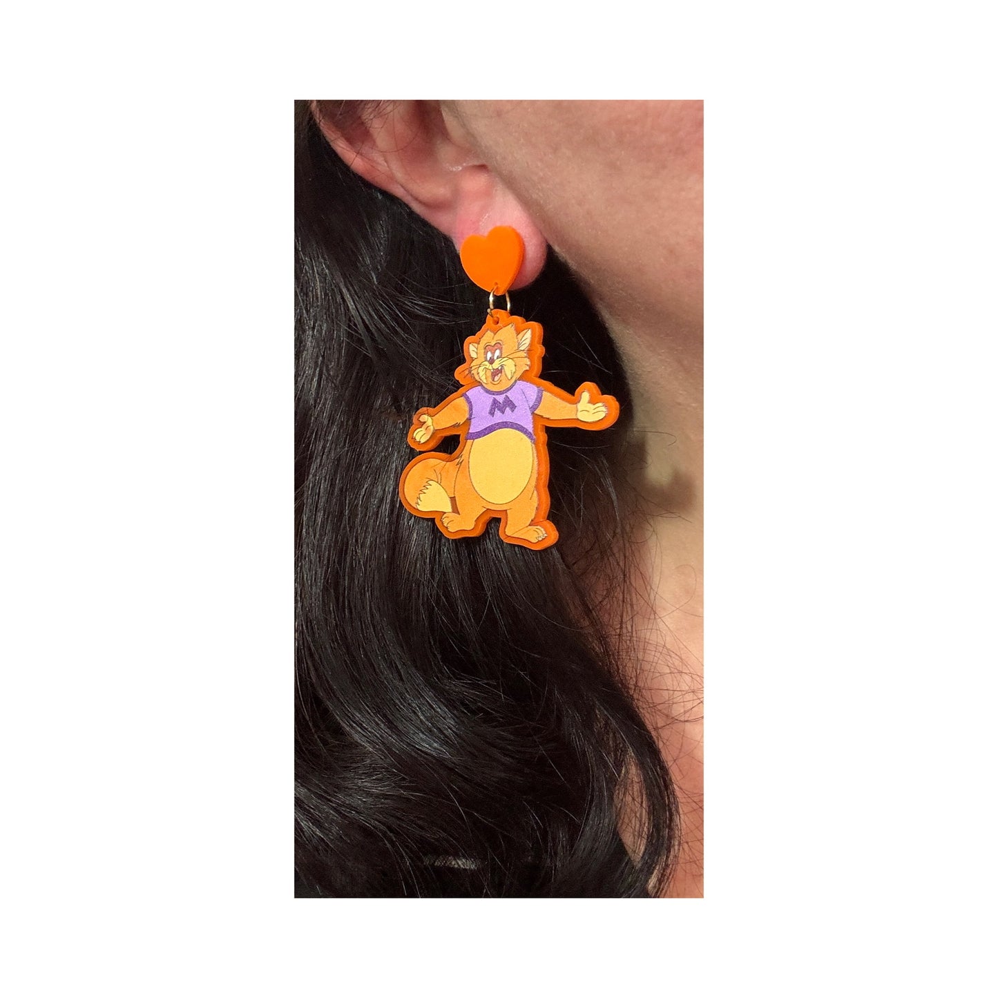 Tiger Drop Earrings