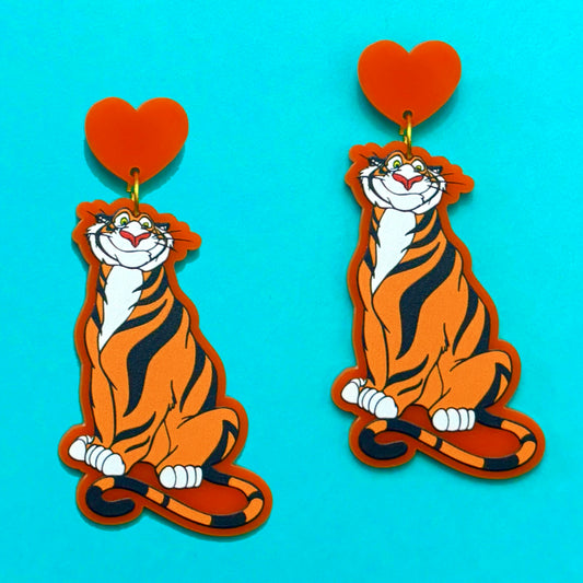 Arabian Tiger Drop Earrings