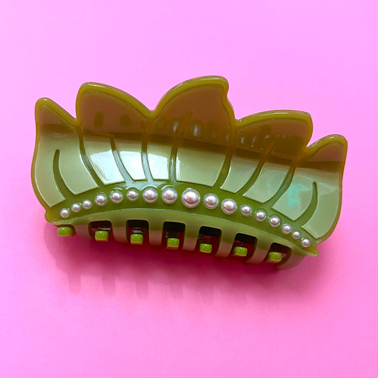 Tiana Crown Claw Clip