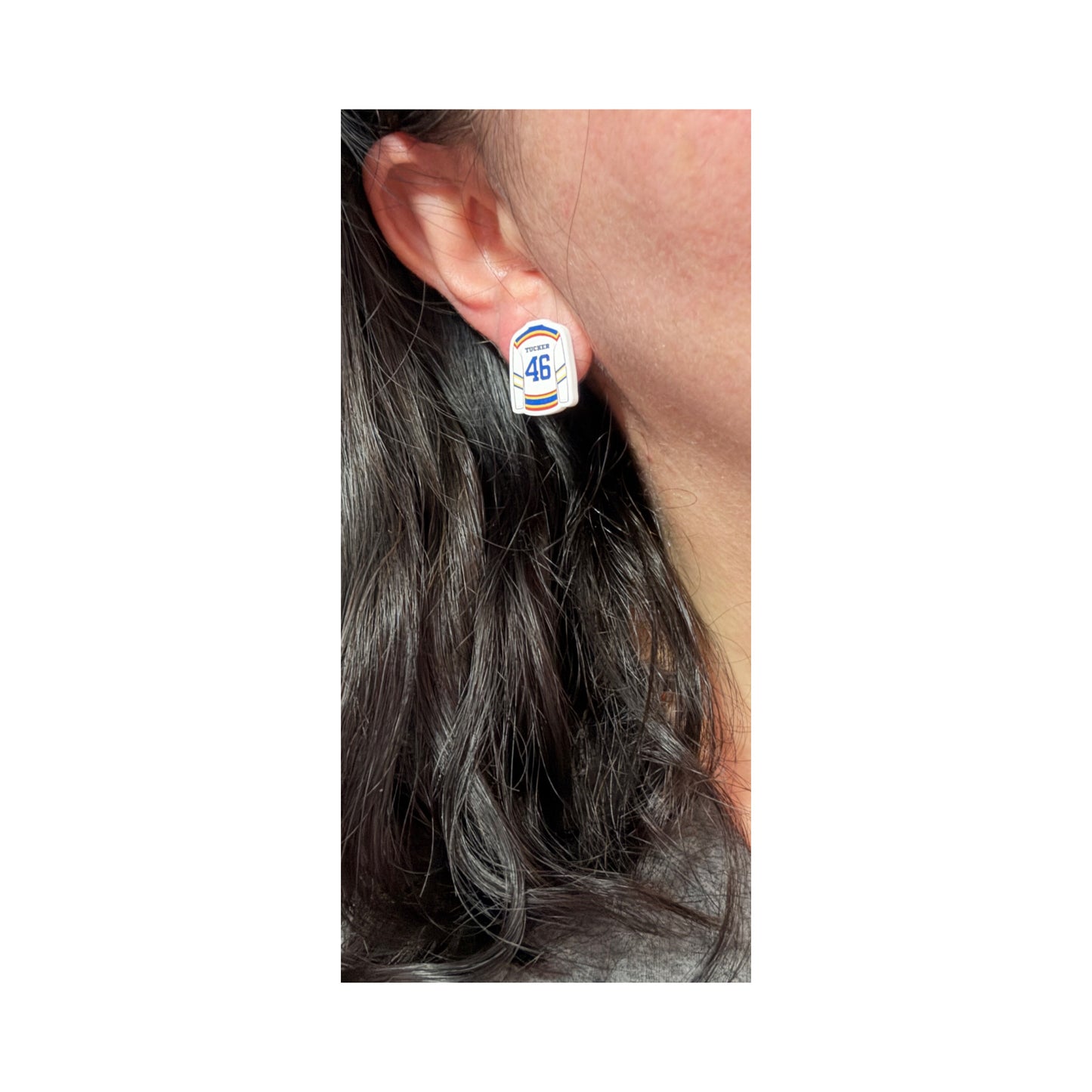 Tucker Jersey Post Earrings