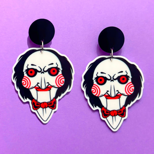 Jigsaw Drop Earrings