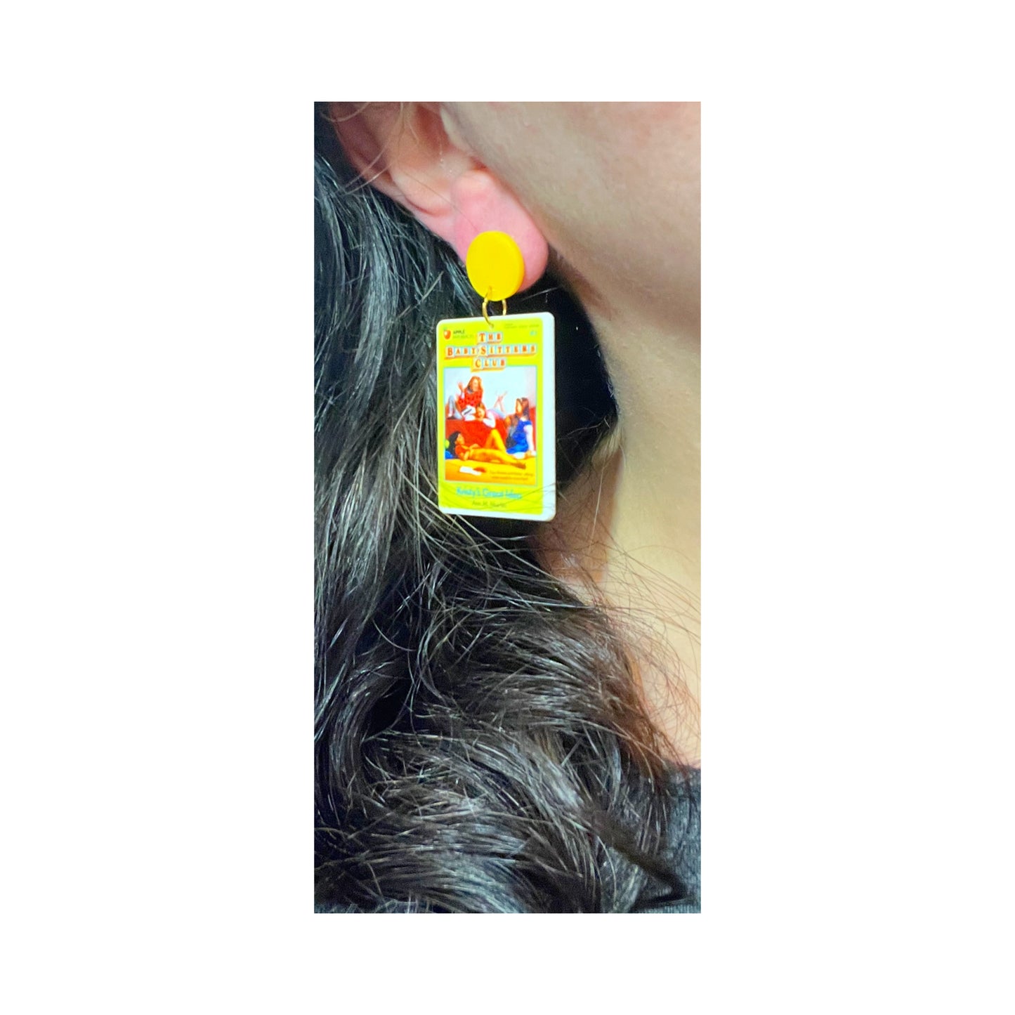 Babysitters Club Inspired Acrylic Drop Earrings