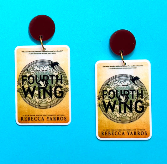 Fourth Wing Drop Earrings
