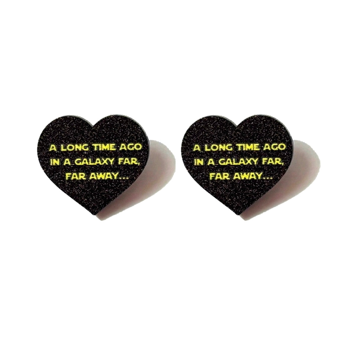 Galaxy Far Far Away Post Earrings