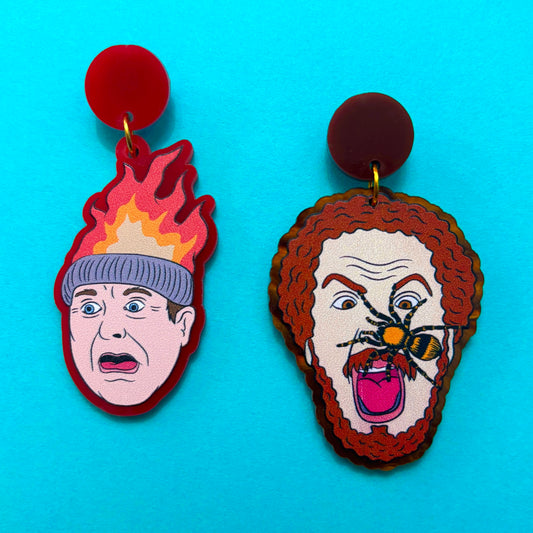 Marv & Harry Drop Earrings