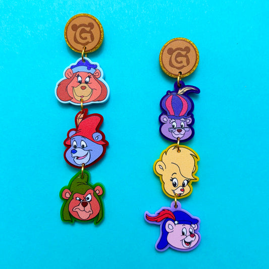 Adventure Bears Drop Earrings
