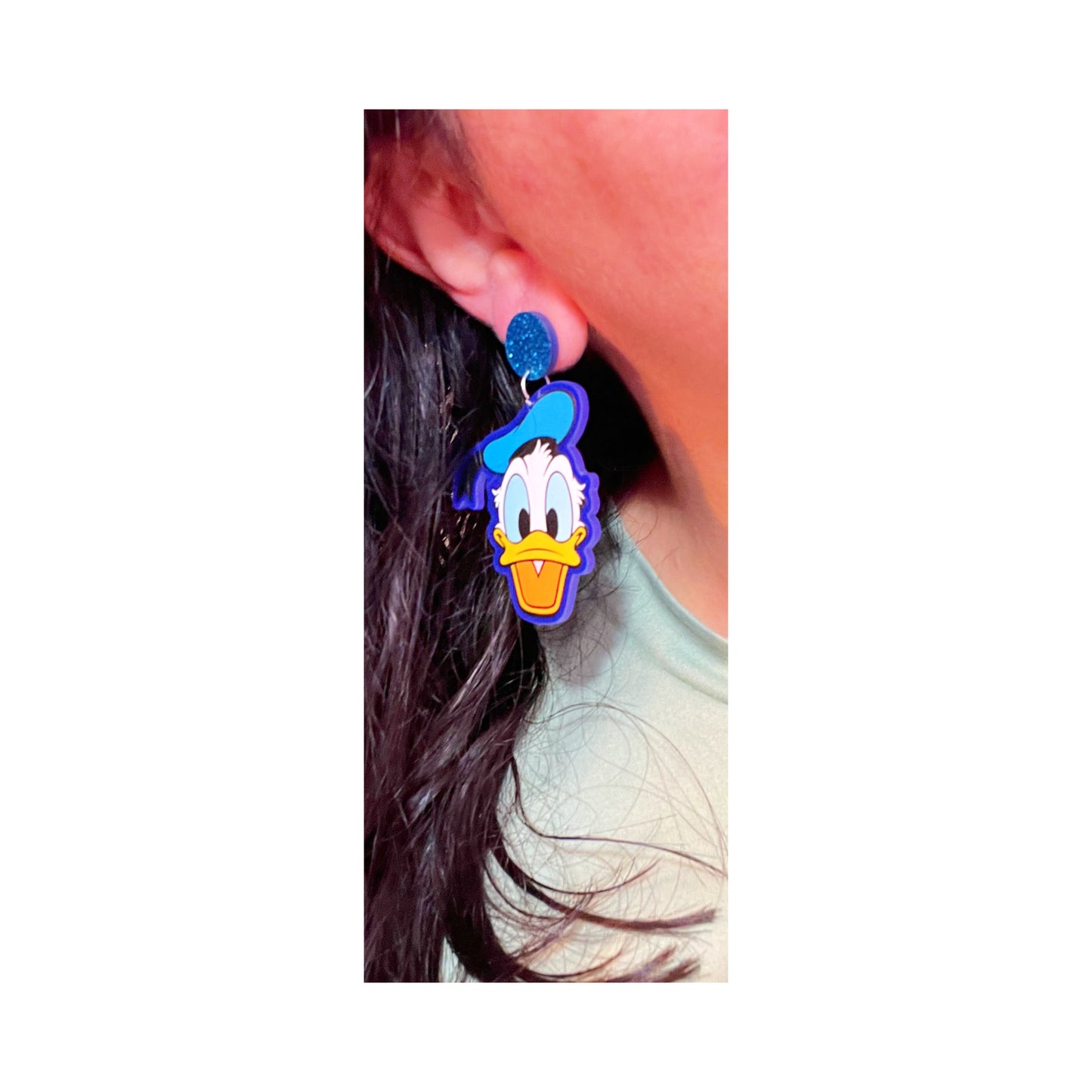 Sailor Duck Drop Earrings