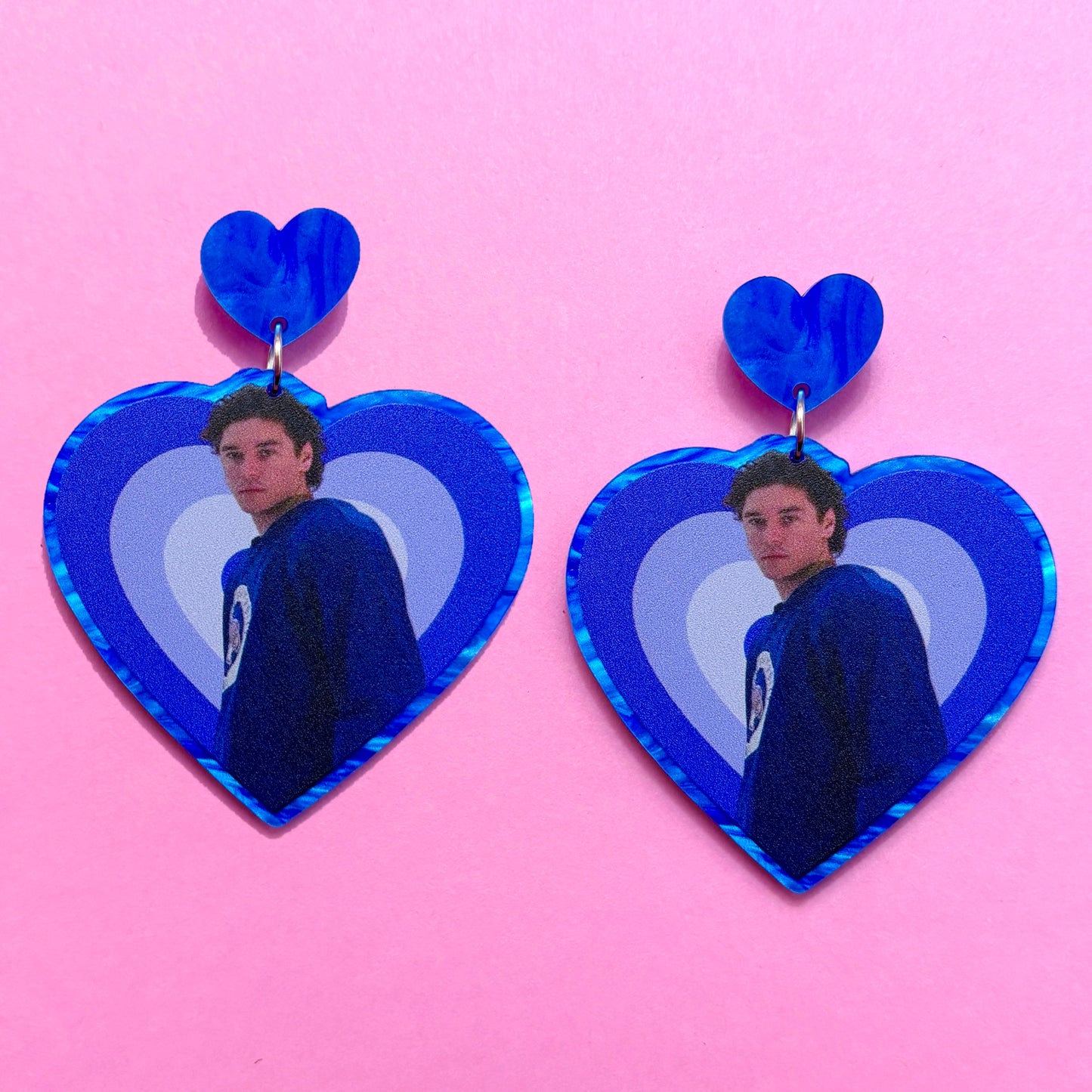 Graham Heart Drop Earrings