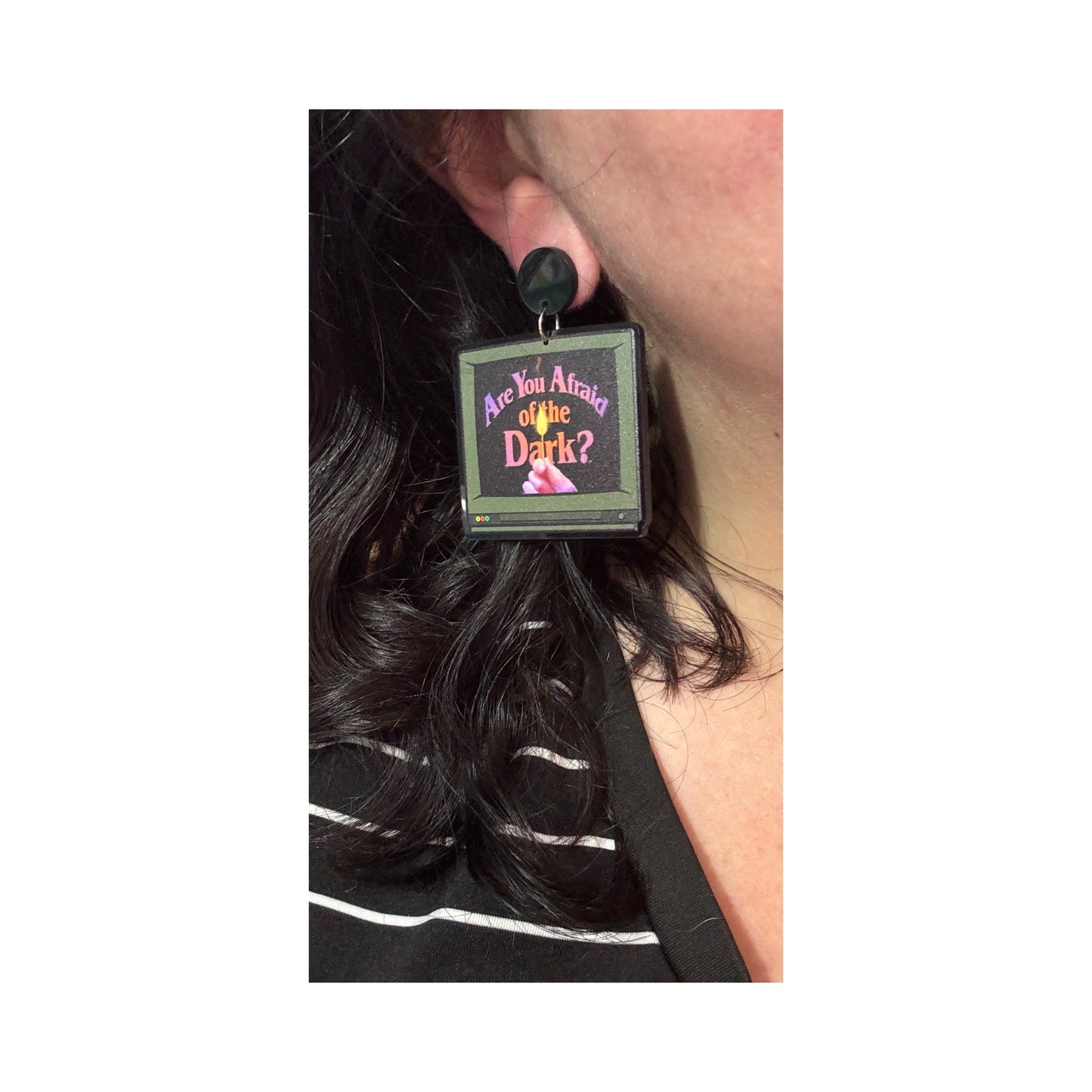Are You Afraid Of The Dark? Drop Earrings