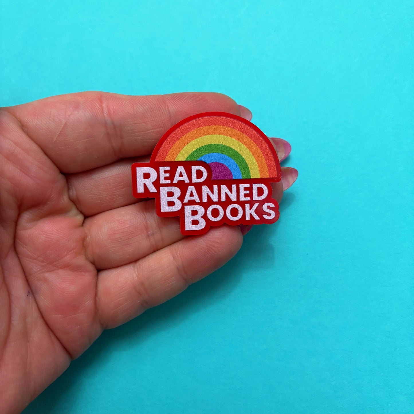 Read Banned Books Pin