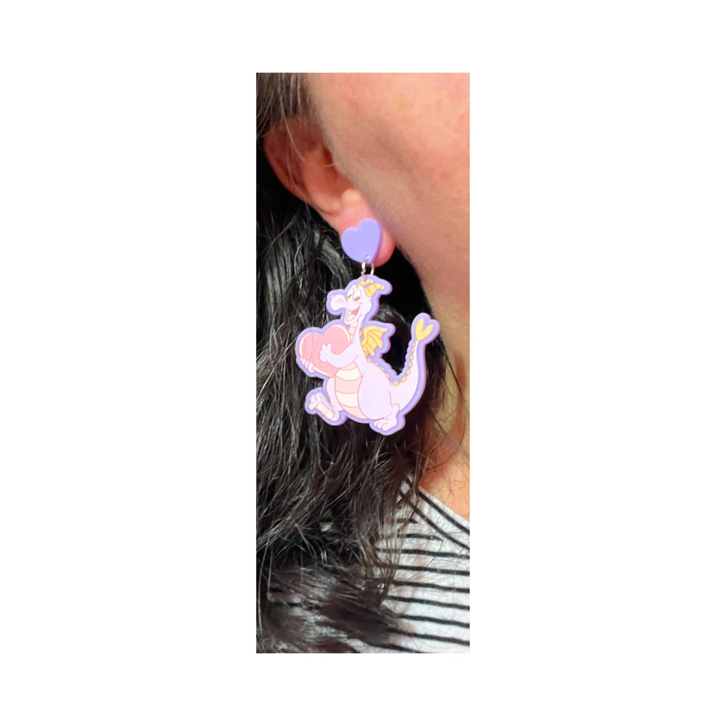 Figment Heart Drop Earrings