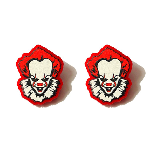 Pennywise Acrylic Post Earrings