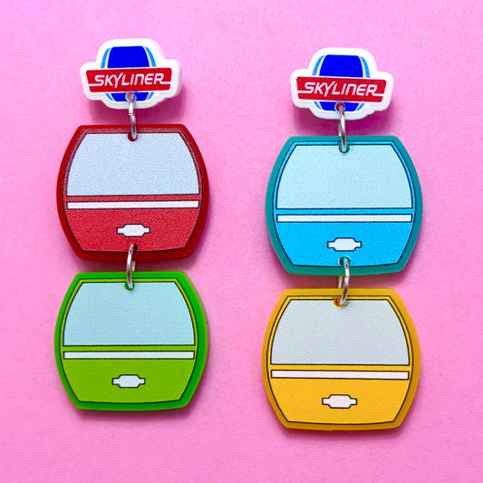 Park Gondolas Tiered Drop Earrings