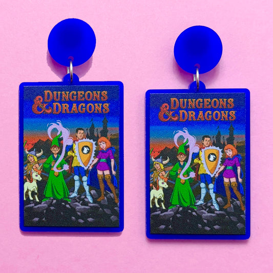 Dungeons and Dragons Drop Earrings