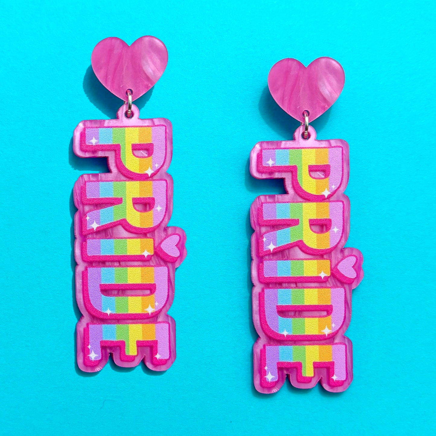Pastel Pride Drop Earrings