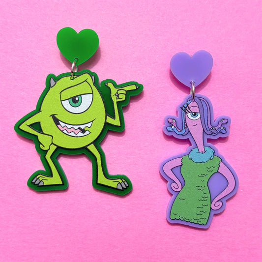 Googly Bear & Schmoopsie Poo Drop Earrings