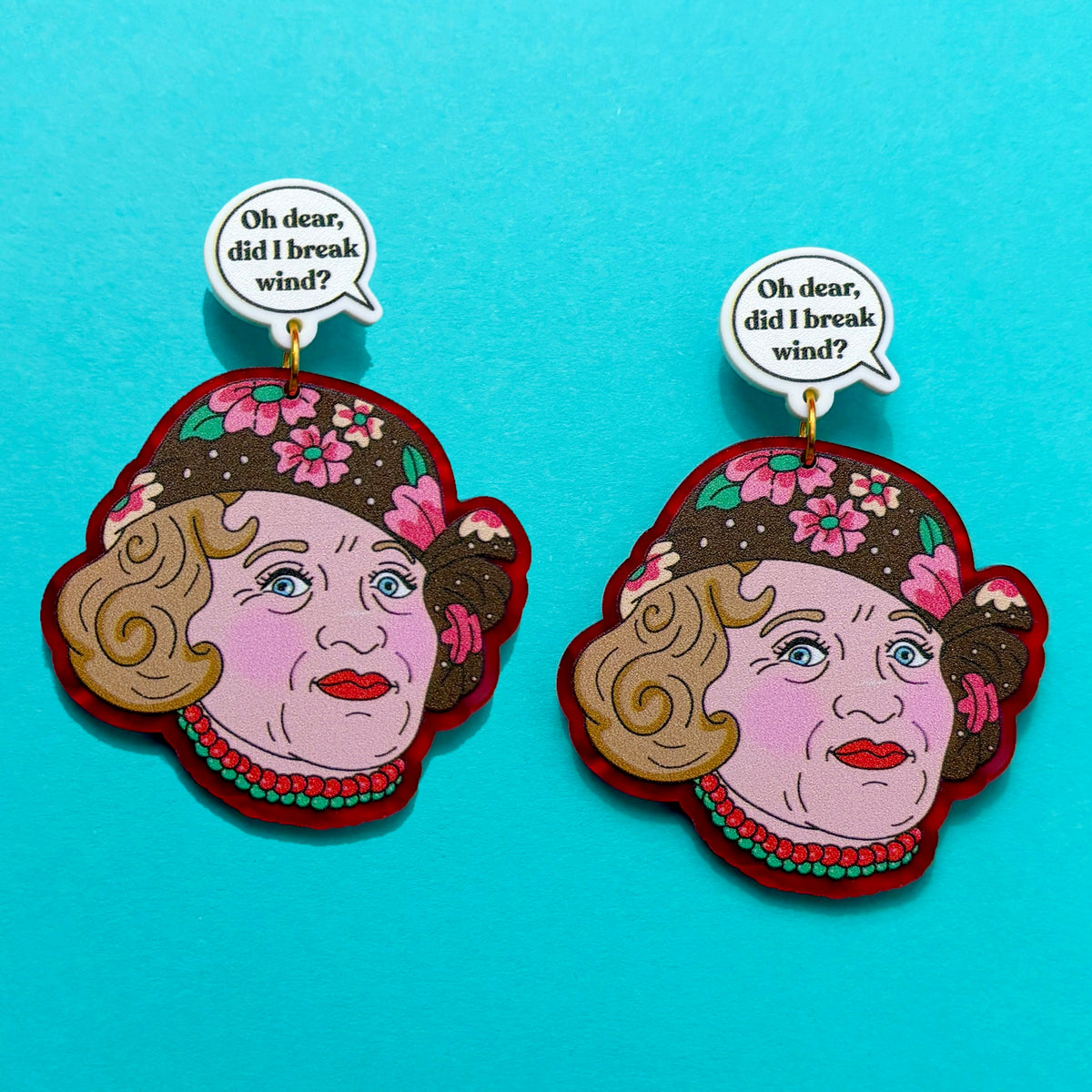 Did I Break Wind? Drop Earrings
