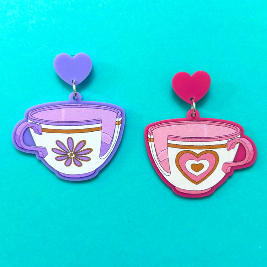 Teacup Ride Drop Earrings