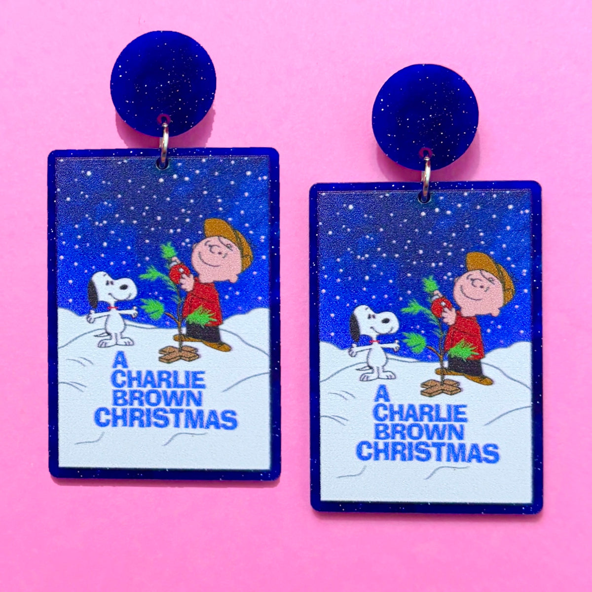 Charlie Christmas Movie Drop Earrings