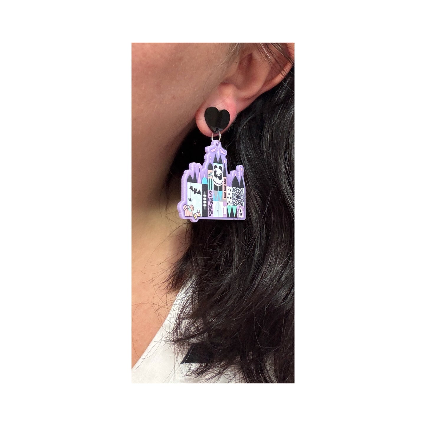 Nightmare Small World Drop Earrings