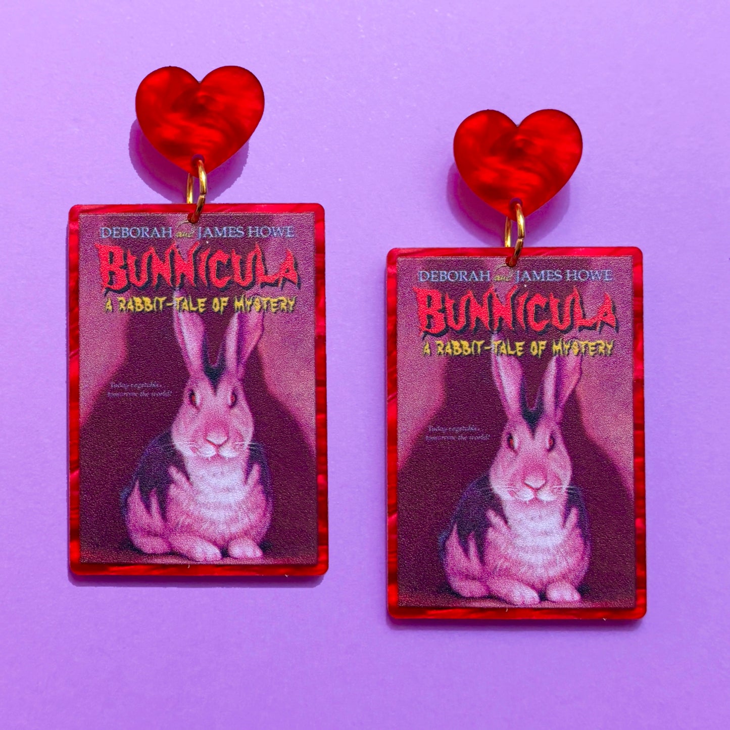 Bunnicula Drop Earrings