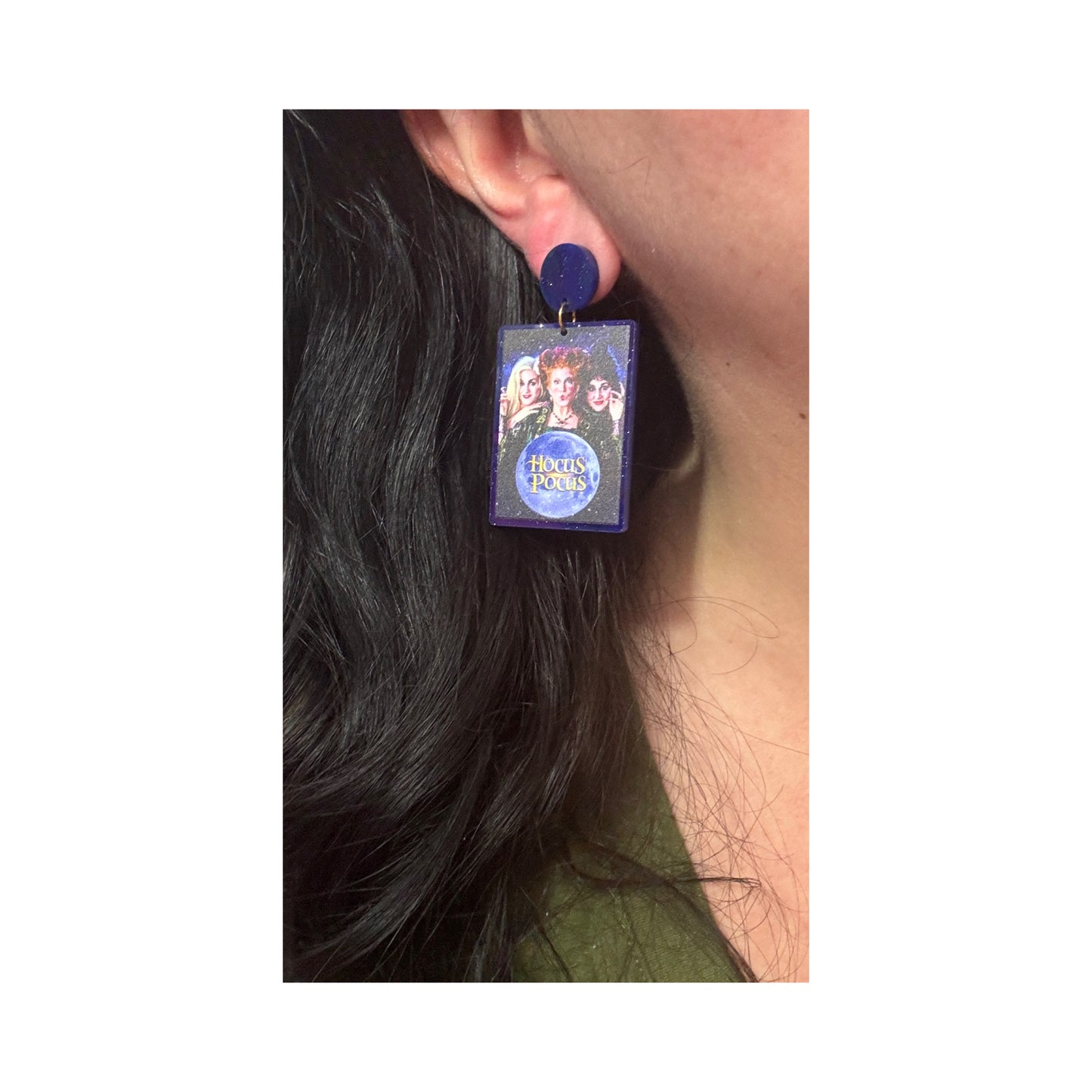 Hocus Pocus Movie Drop Earrings