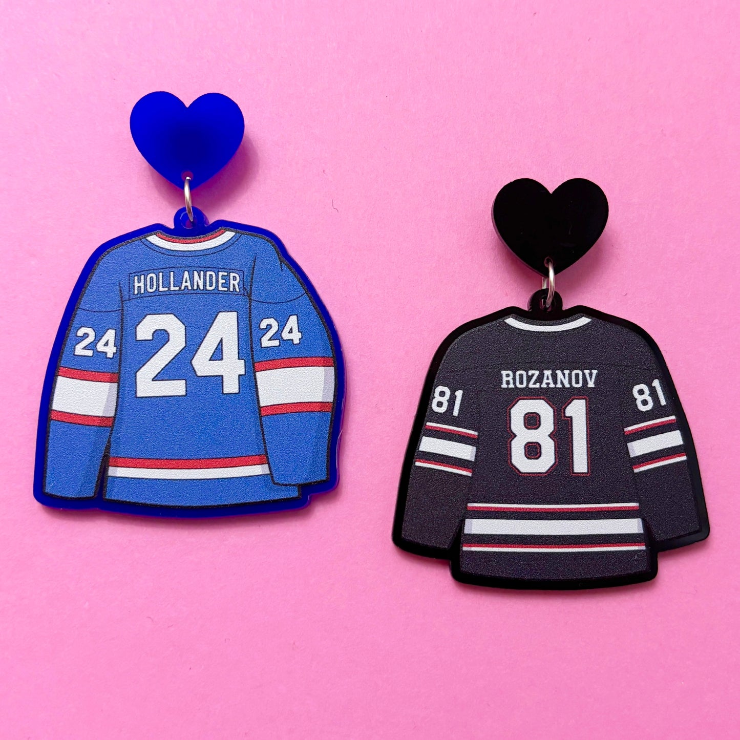 Hollander & Rozanov Jersey Drop Earrings