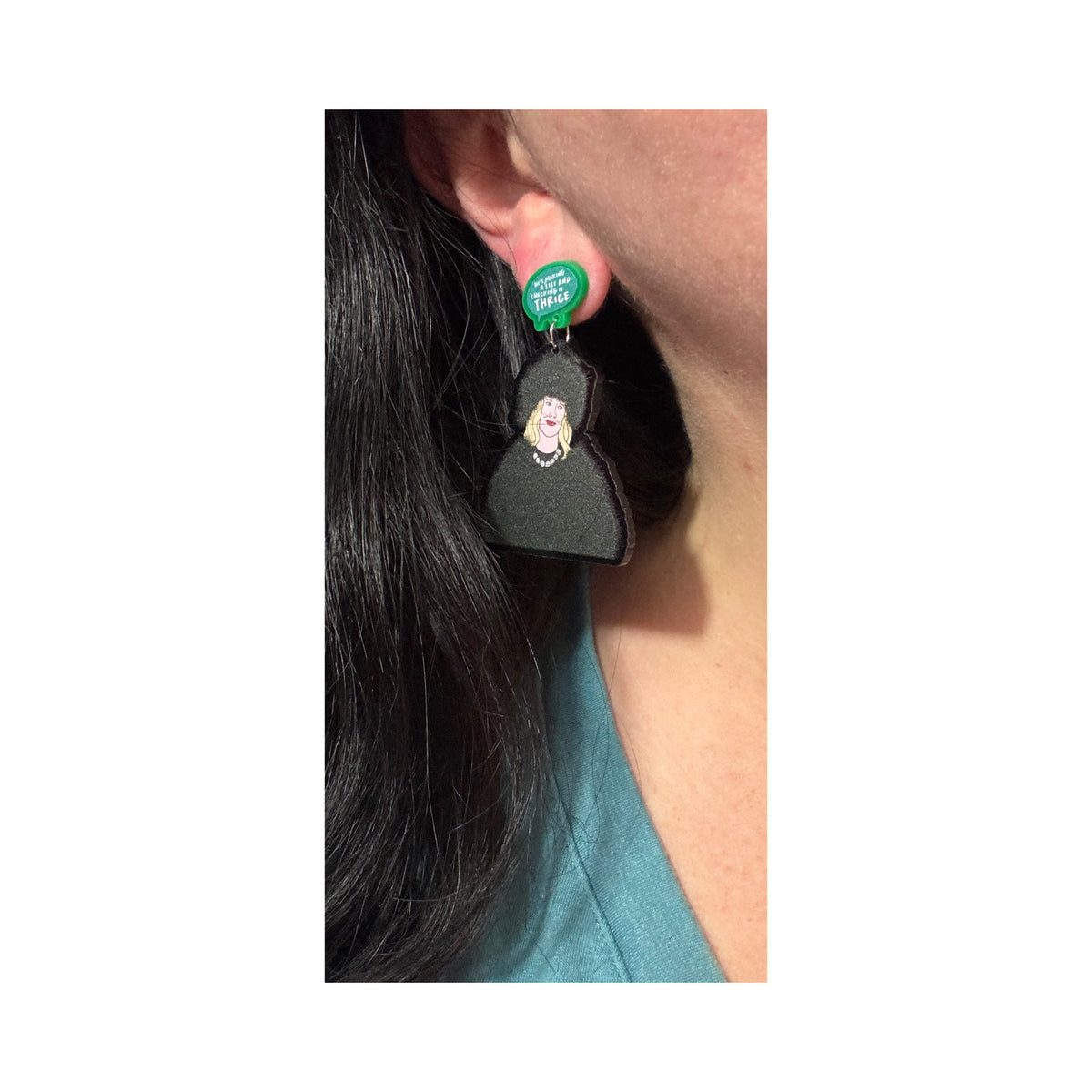 Moira & David Christmas Drop Earrings