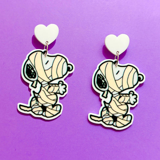 Mummy Snoop Drop Earrings