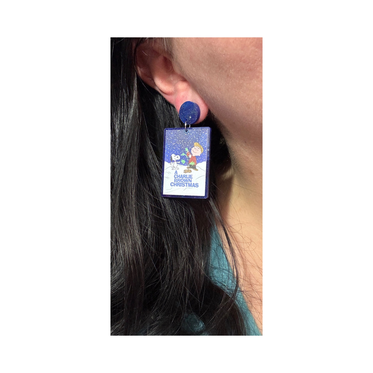 Charlie Christmas Movie Drop Earrings