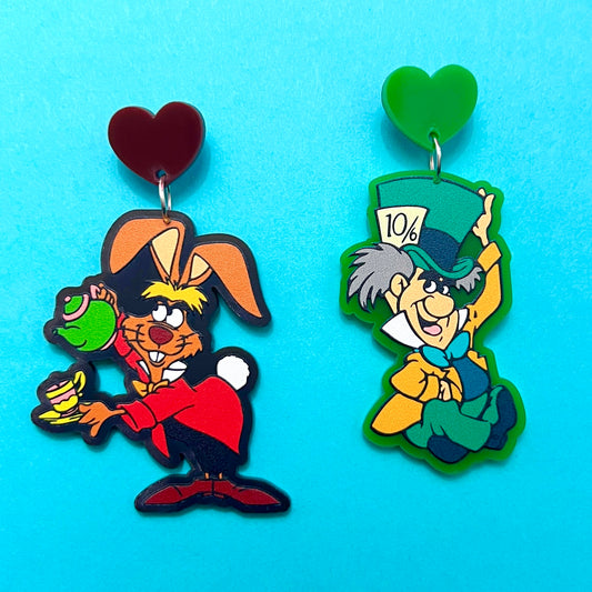 Hatter & Hare Drop Earrings