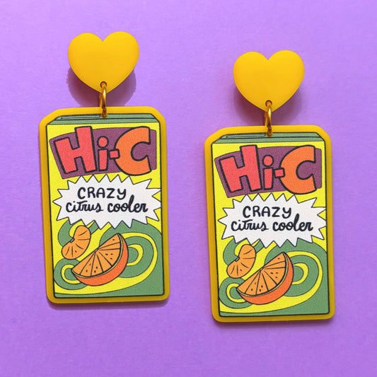 Hi-C Drop Earrings