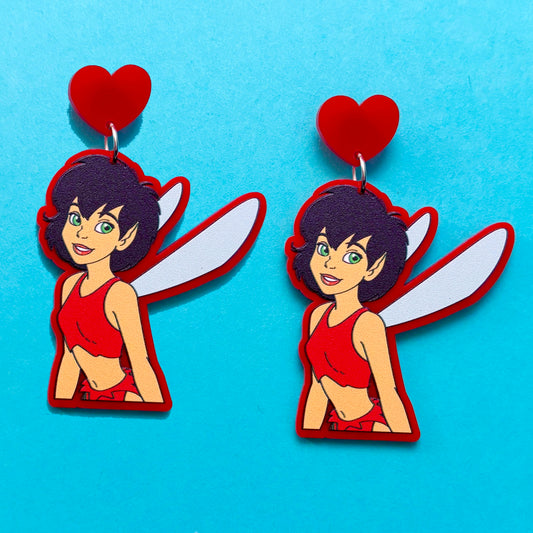 Crysta Fern Gully Drop Earrings