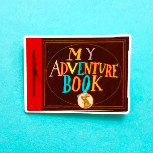 Adventure Book Pin Brooch