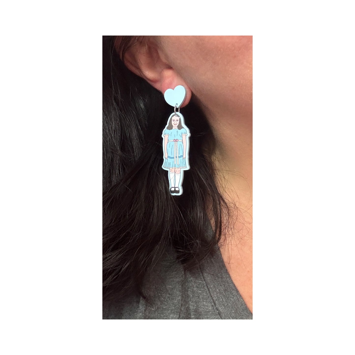 Redrum Twins Drop Earrings