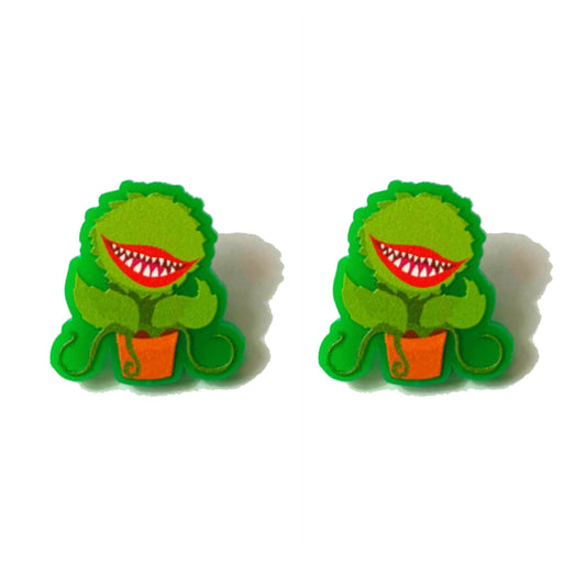 Audrey II Post Earrings