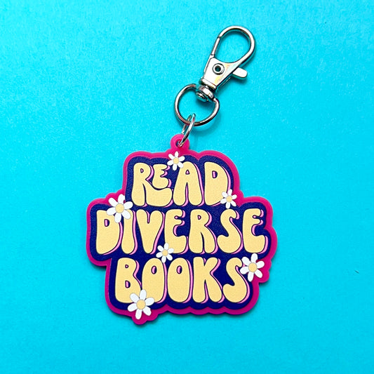 Read Diverse Books Keychain