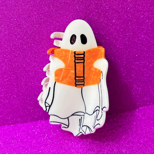 Bookish Ghost Claw Clip