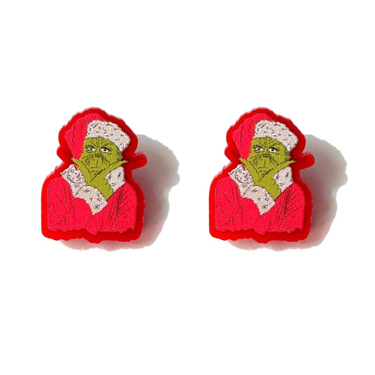 2000s Grinch Post Earrings