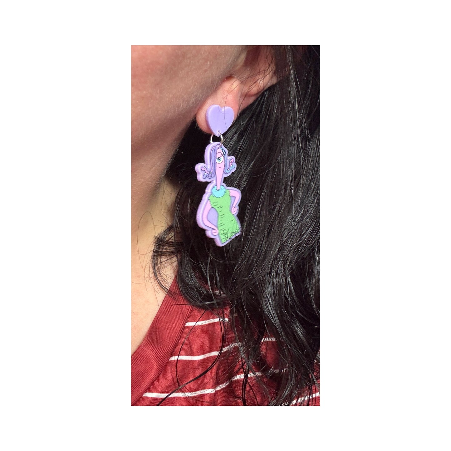 Googly Bear & Schmoopsie Poo Drop Earrings