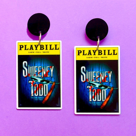 Sweeney Todd Drop Earrings