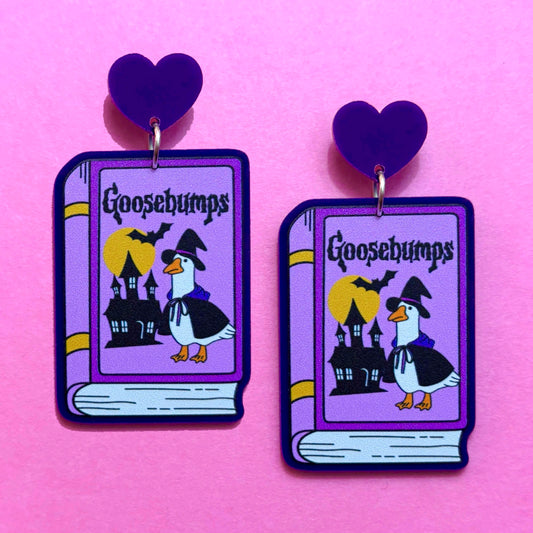 Silly Goosebumps Drop Earrings