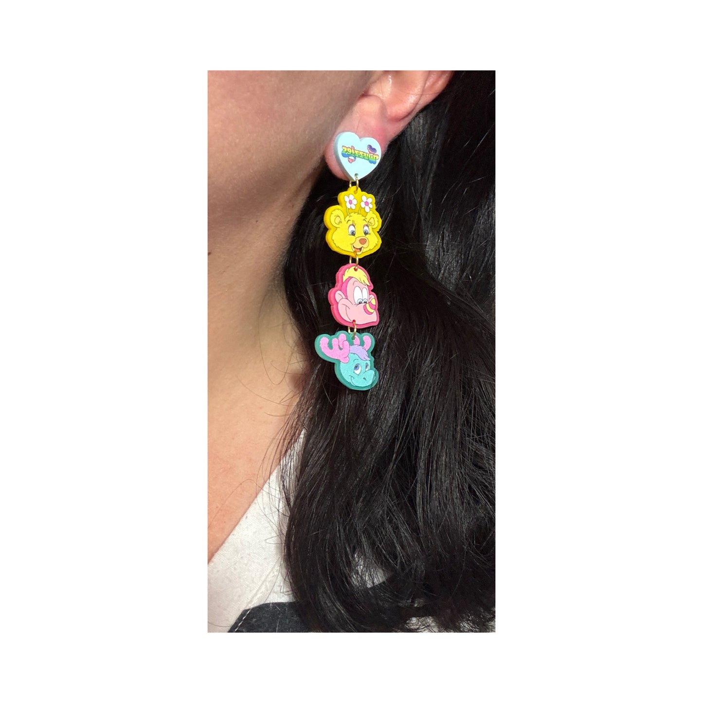 Wuzzles Tiered Drop Earrings