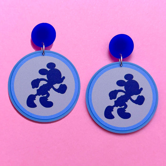 Marathon Mouse Drop Earrings