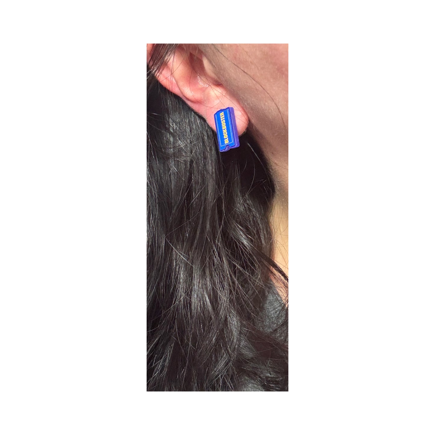 Blockbuster Post Earrings